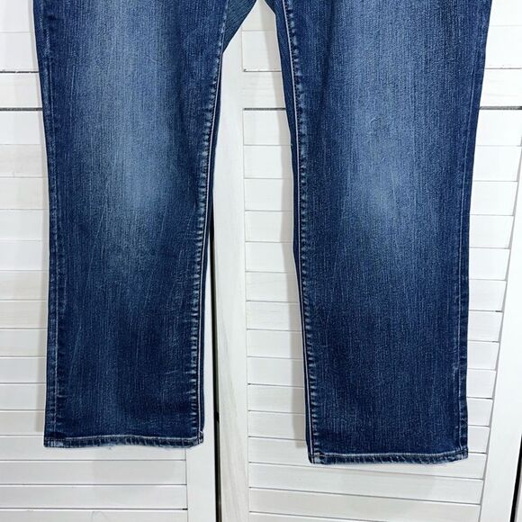 Lands End Jeans 12P Mid Rise True Straight - Picture 6 of 14